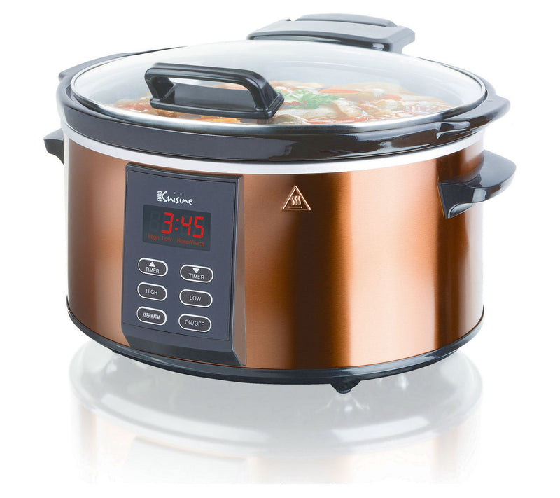 Euro Cuisine 6QT Electric Slow Cooker — Main view