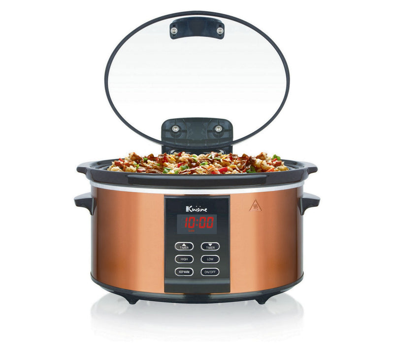 Euro Cuisine 6QT Electric Slow Cooker — View 5