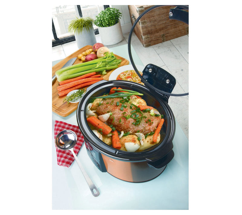 Euro Cuisine 6QT Electric Slow Cooker — View 9