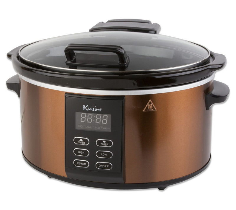 Euro Cuisine 6QT Electric Slow Cooker — View 4