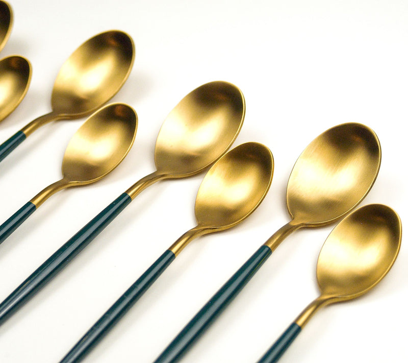 BFF Collection 20-Piece Service for 4 Goldtone Flatware Set — View 5