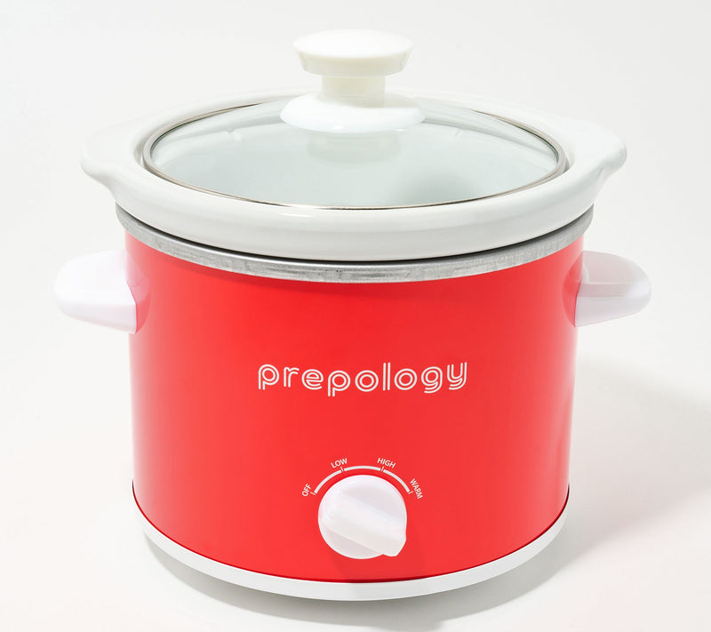Prepology 2-qt Compact Slow Cooker with Glass Lid & 12 Recipes — View 17
