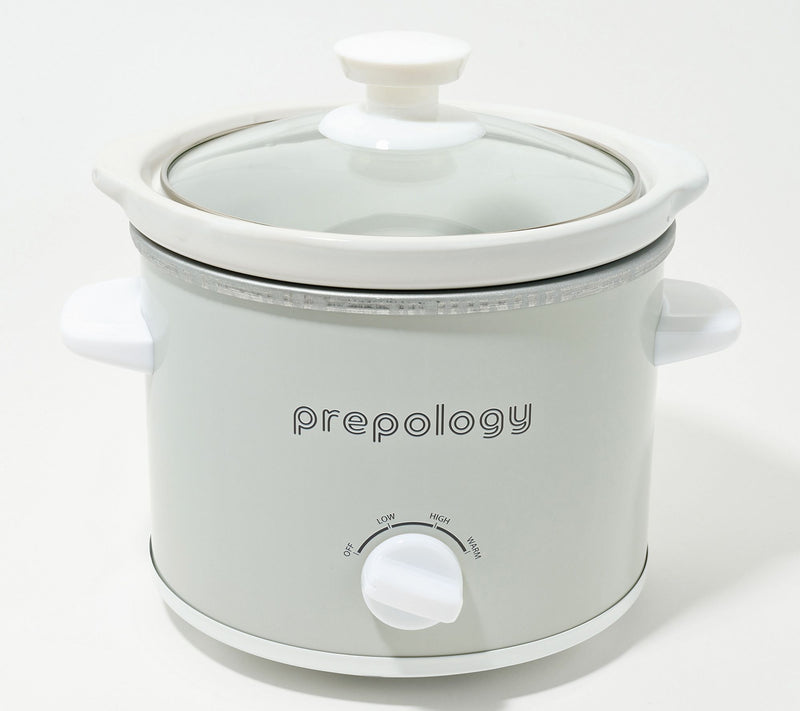 Prepology 2-qt Compact Slow Cooker with Glass Lid & 12 Recipes — View 3