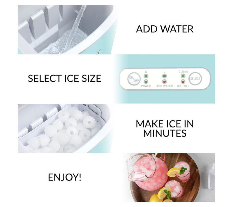 Igloo 26-Pound Ice Maker with Handle — View 10