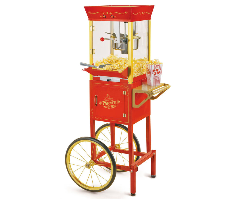 Nostalgia Vintage 53 inch 8-oz Commercial Popcorn Cart — View 5