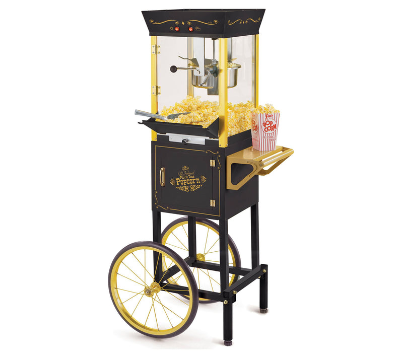 Nostalgia Vintage 53 inch 8-oz Commercial Popcorn Cart — Main view