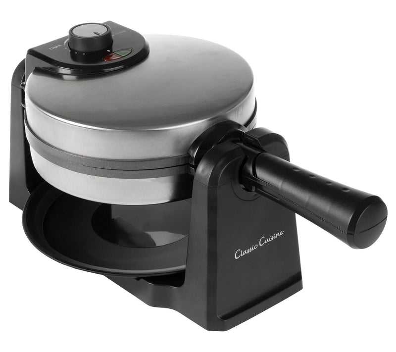 Classic Cuisine 180-Degree Flip Waffle Maker — View 3