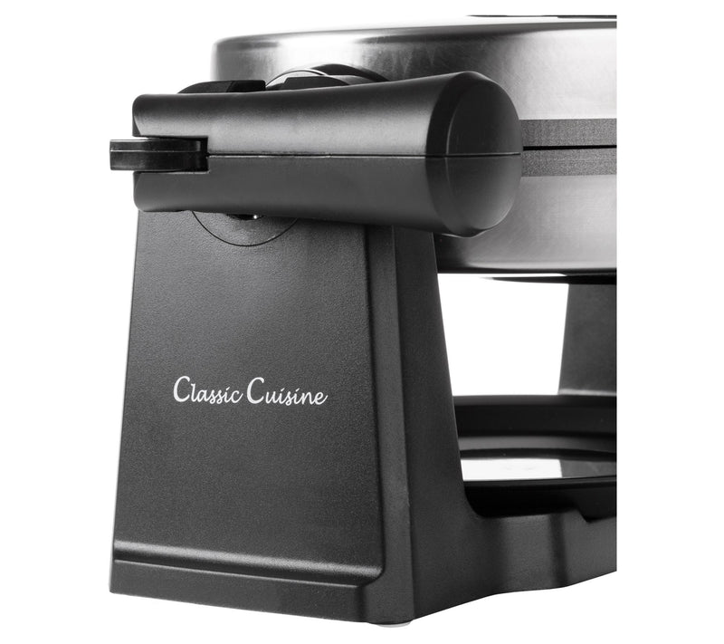 Classic Cuisine 180-Degree Flip Waffle Maker — View 9