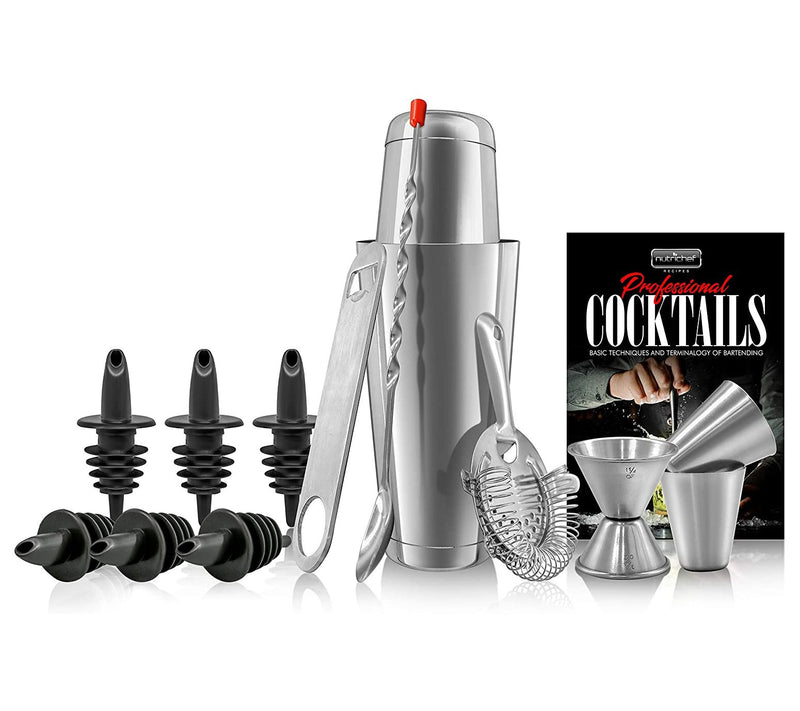Nutrichef 15-pc Professional Bar & Kitchen Drink Tool Set — Main view