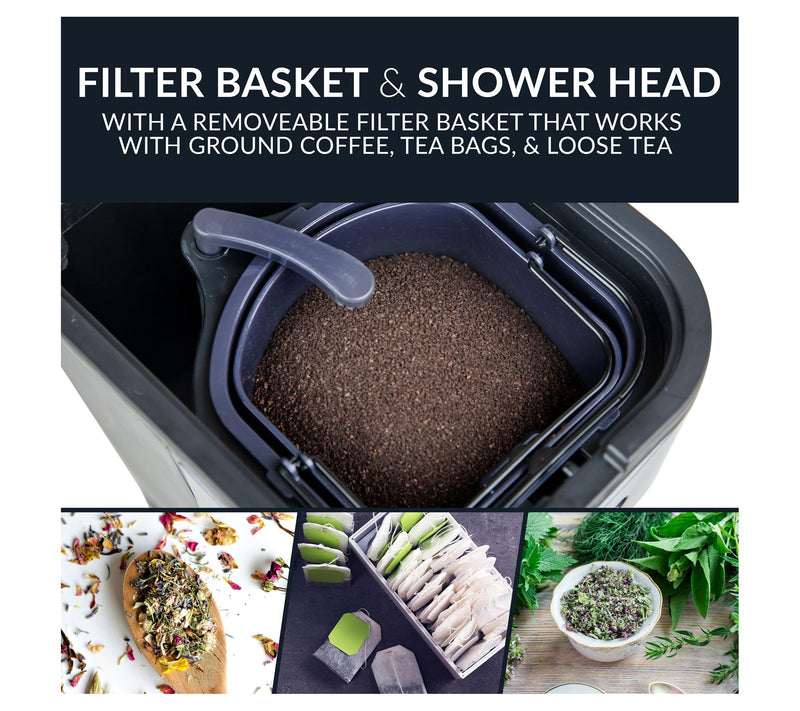 HomeCraft 3-qt Iced Coffee and Tea Brewing Syst em — View 6
