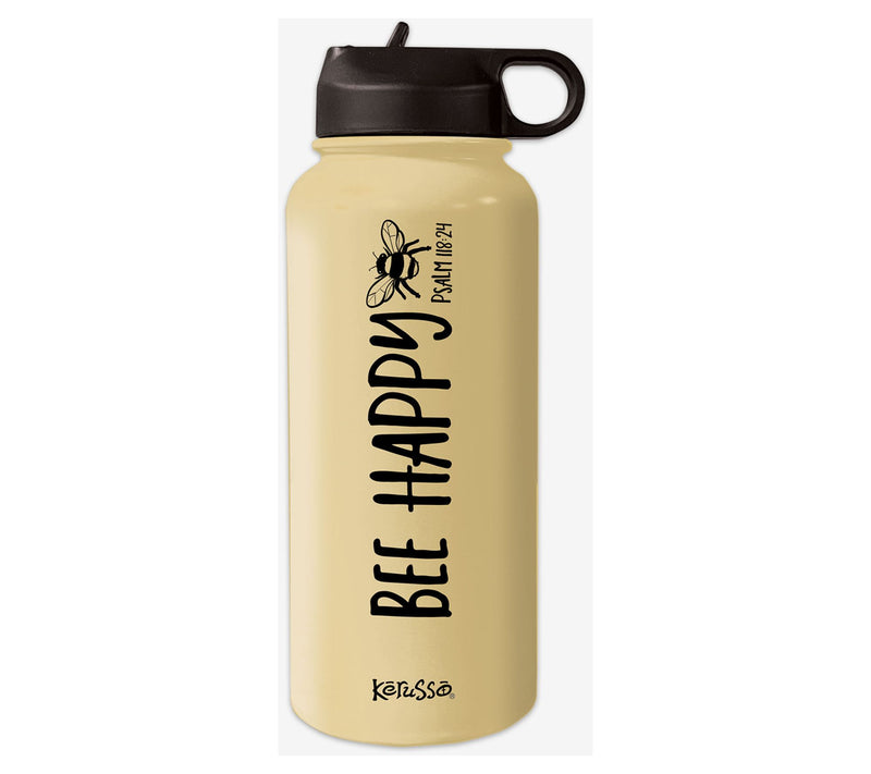 Kerusso 32-oz Dual Wall Bottle - Bee Happy — View 3
