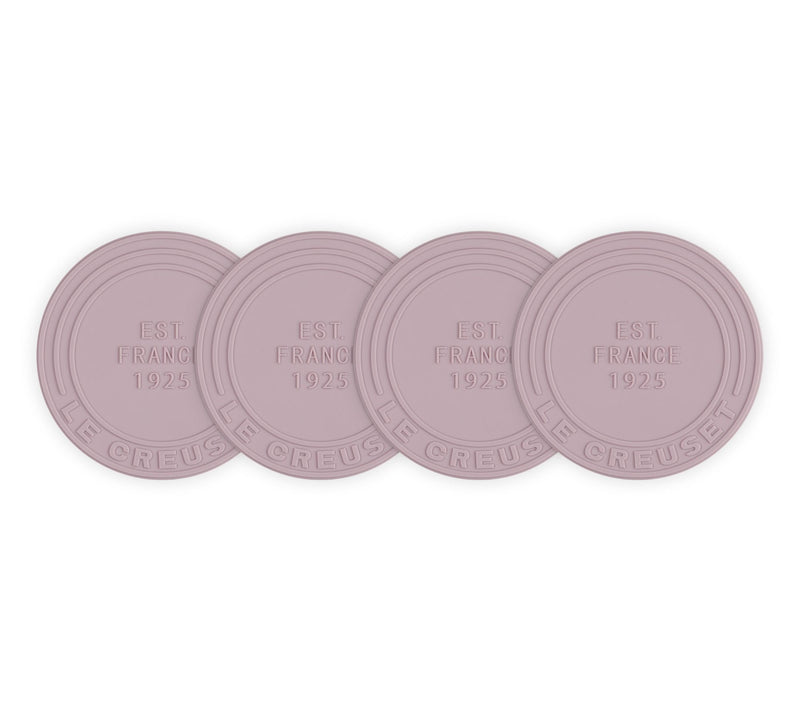 Le Creuset Set of (4) 4" Silicone Coasters — Main view