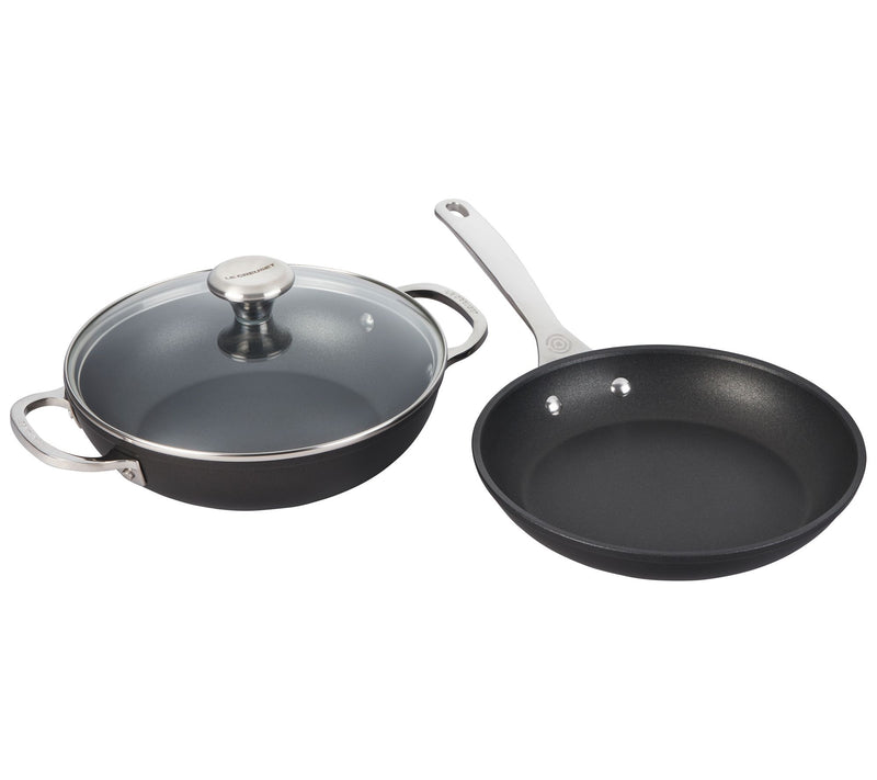 Le Creuset 3-pc Toughened Nonstick PRO Cookware Set — View 3