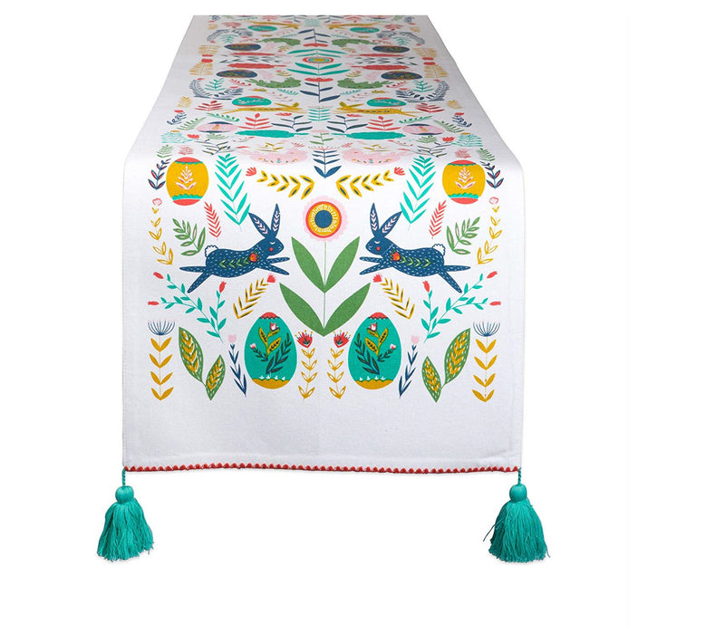 Design Imports 14 x 72 Easter Folk Garden TableRunner — View 3