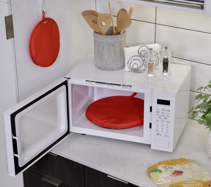 Decor Set of 2 Microwave Fabric Tortilla Warmers — View 10