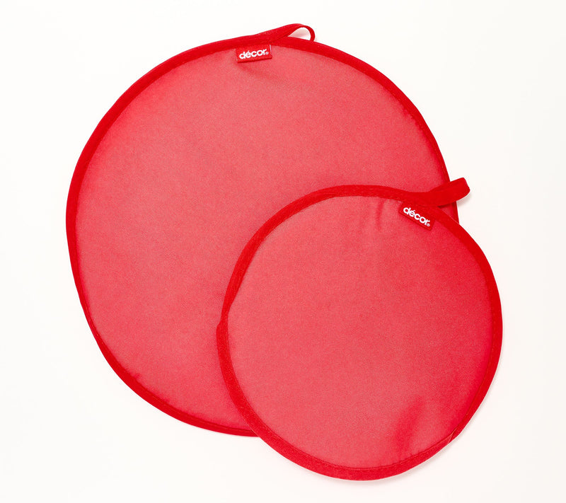 Decor Set of 2 Microwave Fabric Tortilla Warmers — View 6