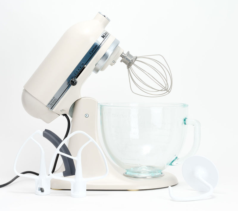 KitchenAid 5-qt Tilt Head Glass Bowl Stand Mixer w/ Flex Edge — View 19
