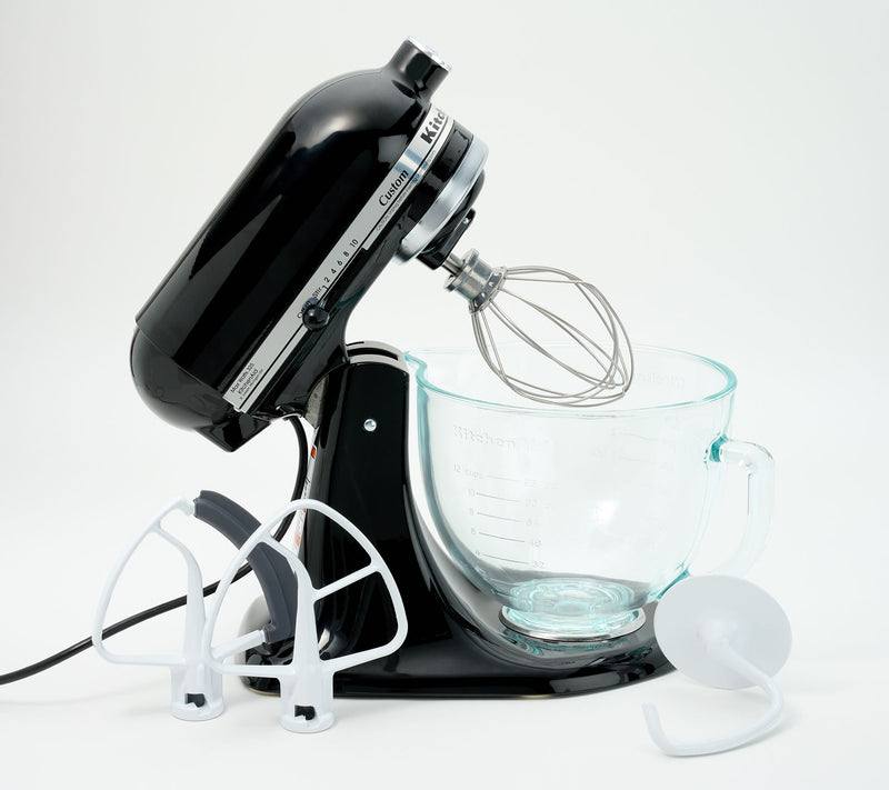 KitchenAid 5-qt Tilt Head Glass Bowl Stand Mixer w/ Flex Edge — View 23