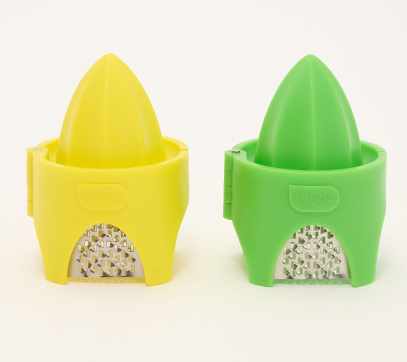 Talisman Designs Set of 2 Citrus Zester & Reamer — Main view