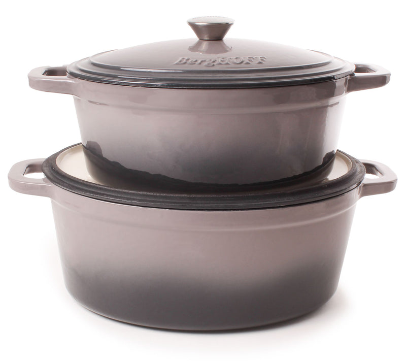 BergHOFF Neo 4pc Cast Iron Covered Dutch Oven Set — View 9