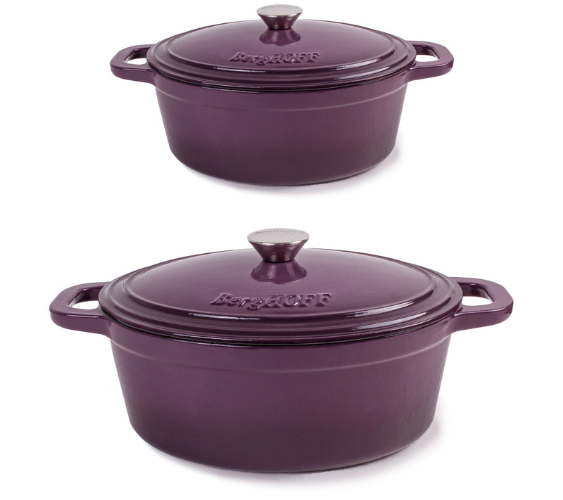 BergHOFF Neo 4pc Cast Iron Covered Dutch Oven Set — View 15