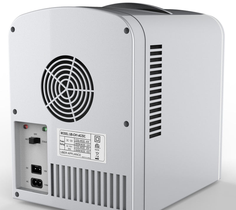 Uber Appliance 6-Can Mini Fridge Cooler and Warmer — View 16