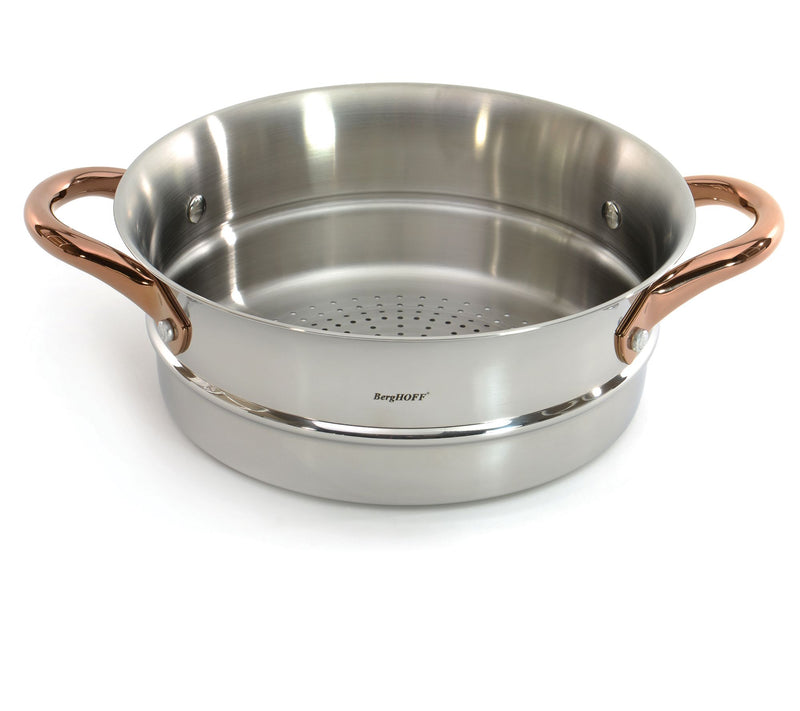 BergHOFF Belly Shape 3pc 18/10 SS Steamer Set — View 4