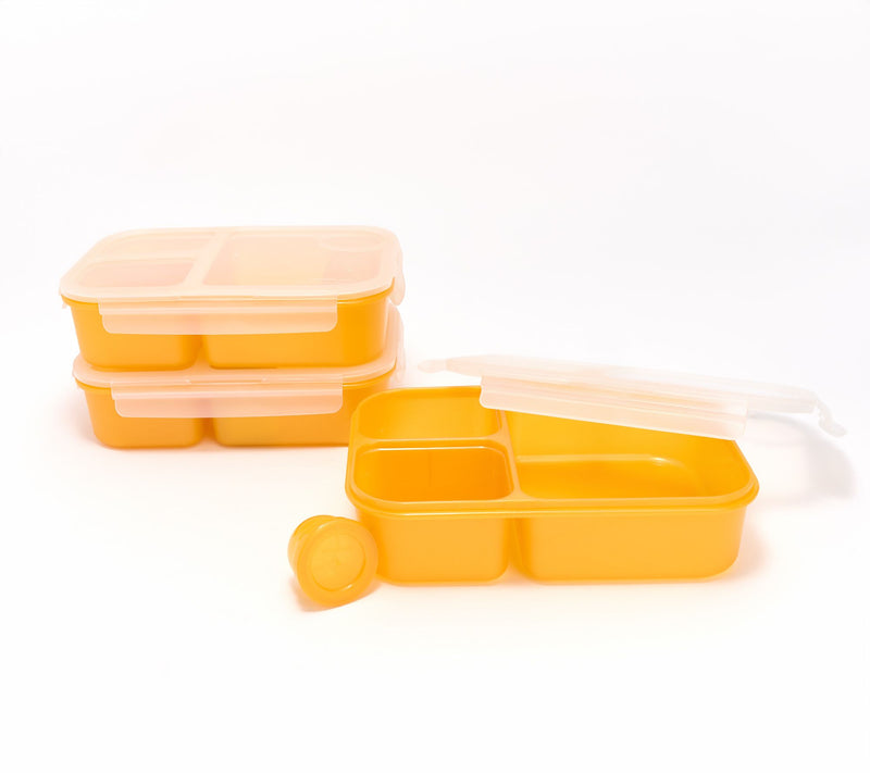 LocknLock Set of 3 Bento Lunch Boxes — View 8