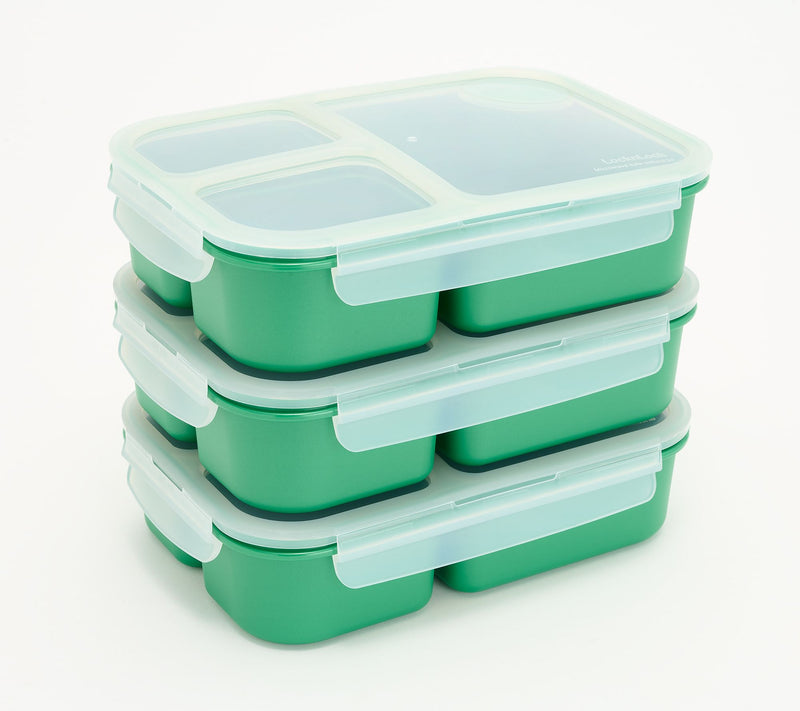 LocknLock Set of 3 Bento Lunch Boxes — View 5