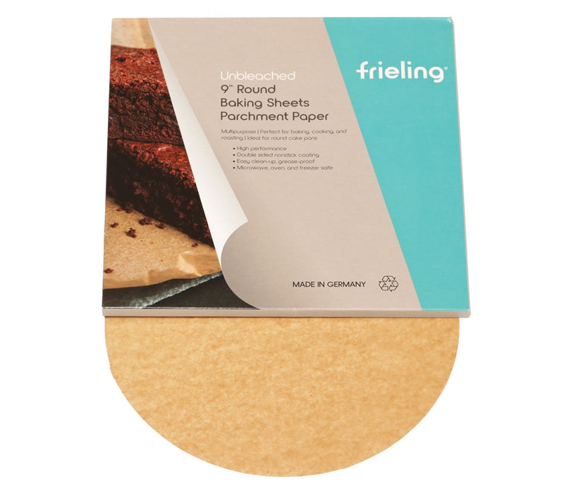 Frieling Set of (3) 9" Round Parchment Baking Sheets — Main view