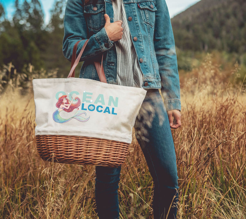 Picnic Time Little Mermaid Promenade Picnic Basket — View 9