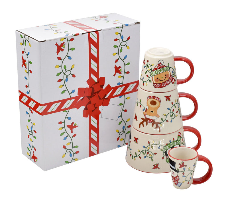 Temp-tations 4-Piece Stacking Mug Tower — View 2