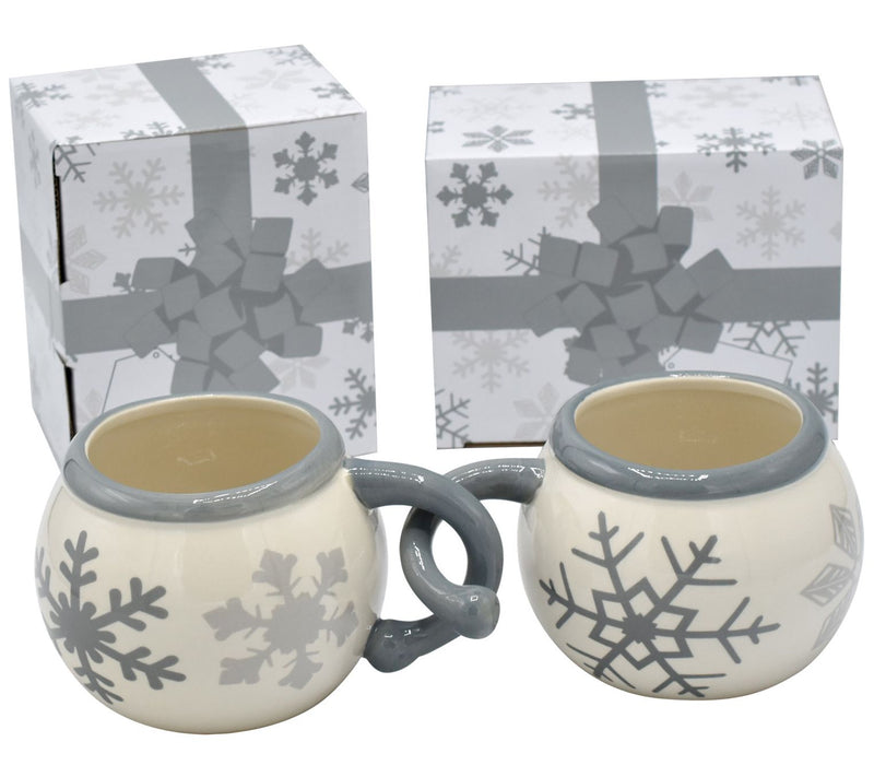 Temp-tations Seasonal Set of (2) Arm in Arm Mugs — Main view