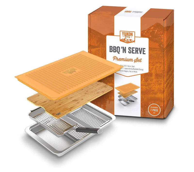 Yukon Glory BBQ 'N SERVE Premium Set — View 3