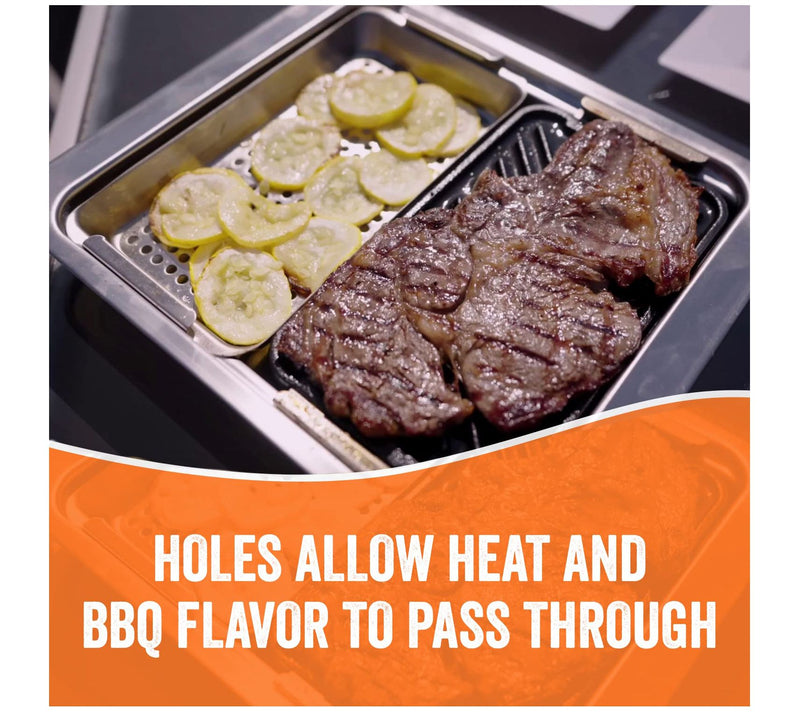 Yukon Glory BBQ Grill SEAR 'N SERVE Set — View 4