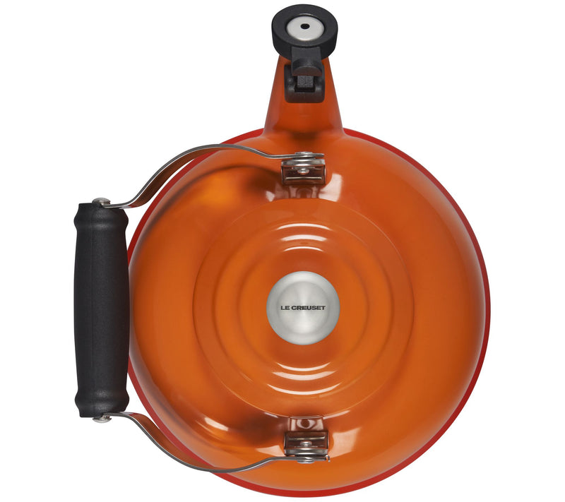 Le Creuset Whistling Kettle with Metal Finishes — View 2