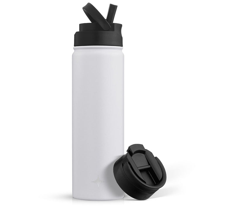 JoyJolt Triple Insulated Water Bottle w Flip Lid & Sport Straw — View 17