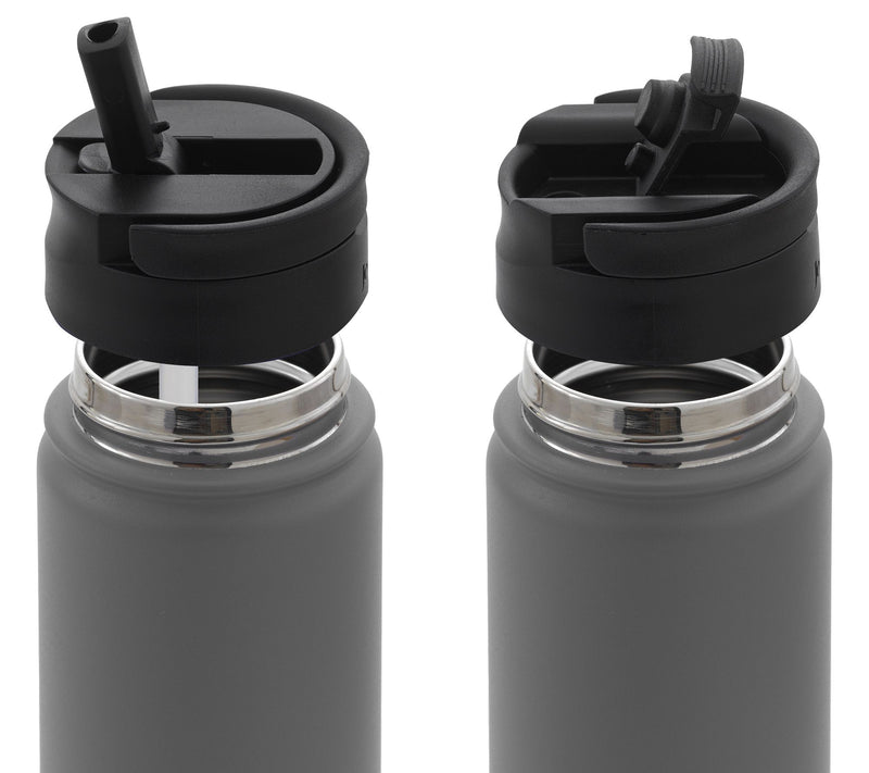 JoyJolt Triple Insulated Water Bottle w Flip Lid & Sport Straw — View 20