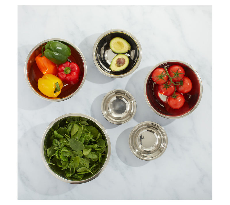 JoyJolt 6-Piece Stainless Steel Mixing Bowl Set — View 14