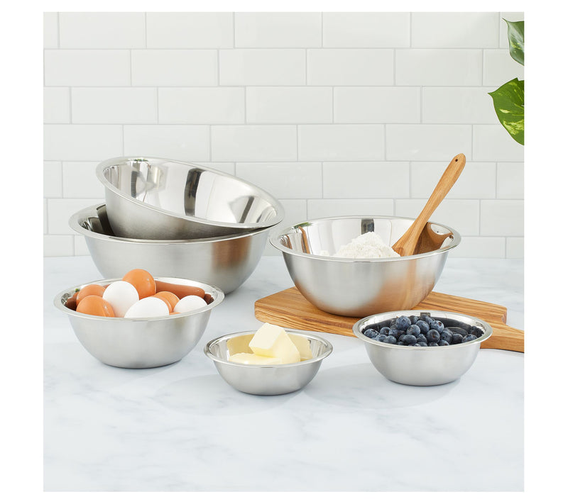 JoyJolt 6-Piece Stainless Steel Mixing Bowl Set — View 10