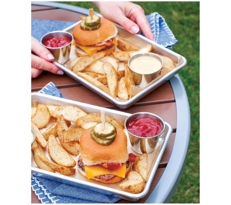 Nordic Ware Set of 2 Burger Trays — View 6