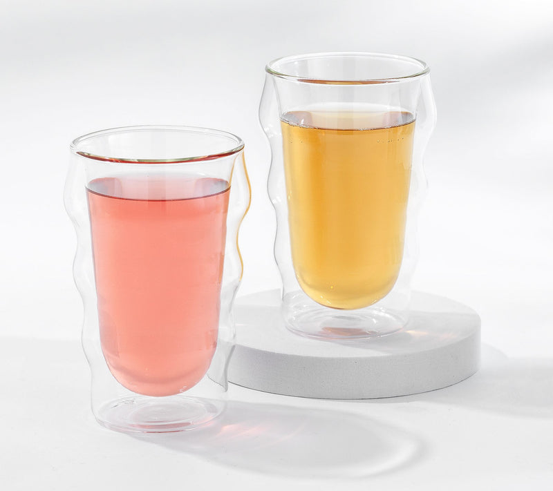 Christian Siriano 13.5-oz Flux Double Wall Insulated Glasses — Main view