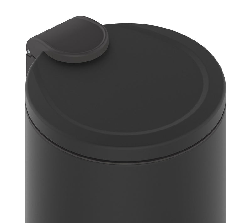Mega Casa 2-Piece 3.2-Gal & 0.8-Gal Round MetalTrash Can Set — View 7