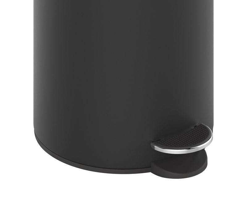Mega Casa 2-Piece 3.2-Gal & 0.8-Gal Round MetalTrash Can Set — View 9