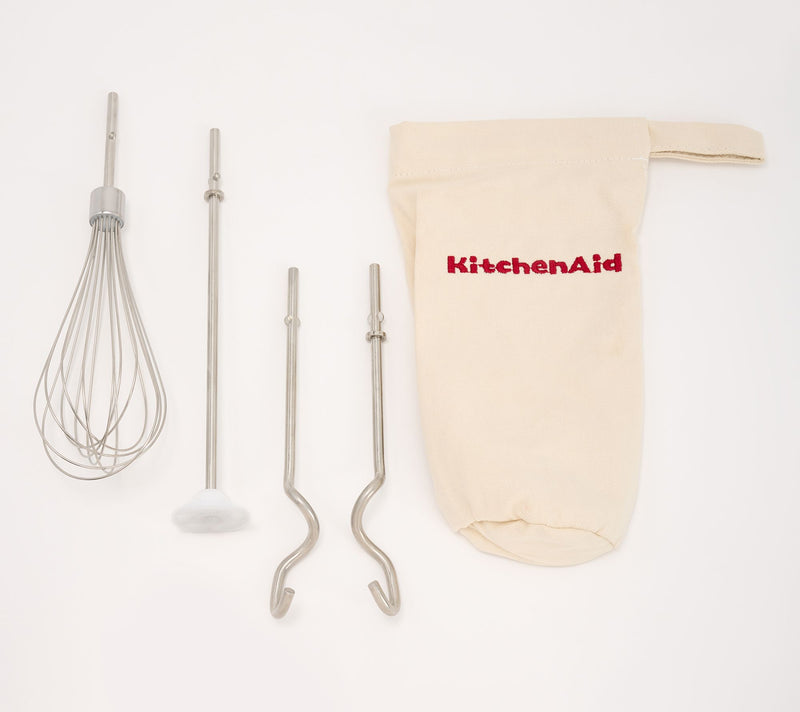 KitchenAid Hand Mixer Accessory Bundle with Storage Bag — Main view