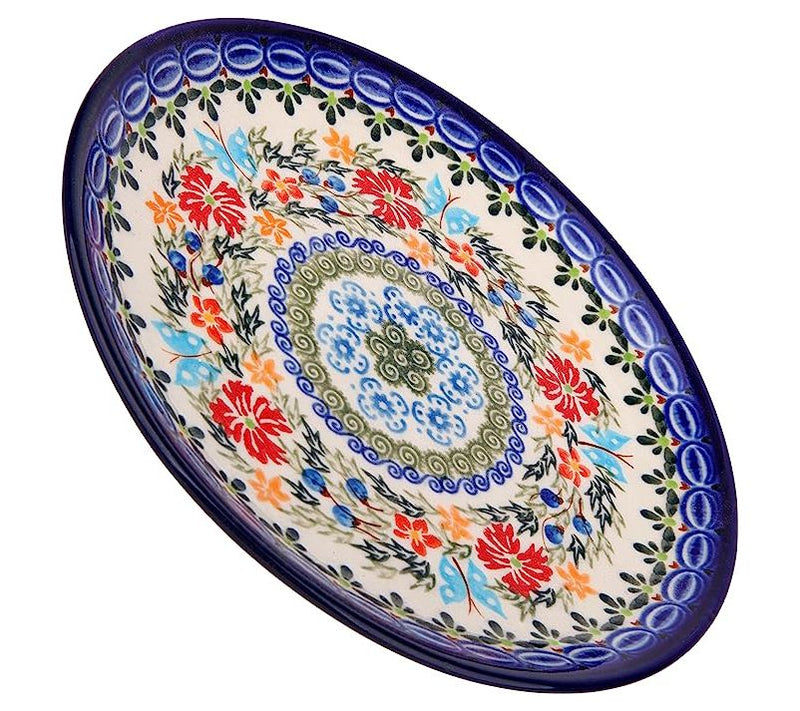 Lidia's Polish Pottery 7.5" Dessert Plate — Main view
