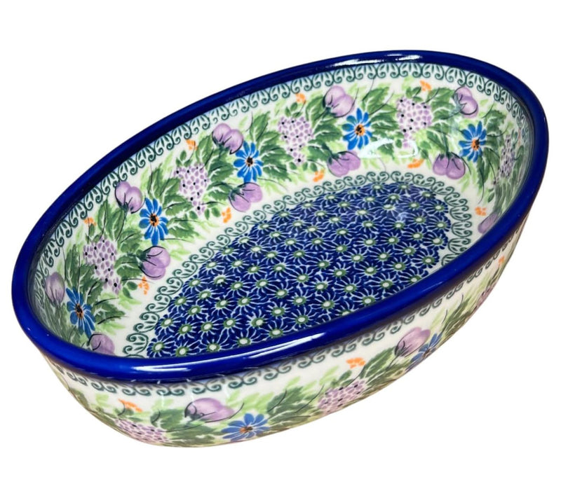 Lidia's Polish Pottery Medium Oval Baker — Main view