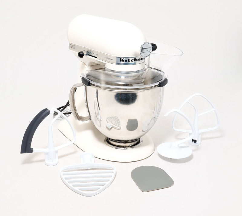 KitchenAid 5-qt Artisan Stand Mixer w/ Pastry Beater and Flex Edge — View 23