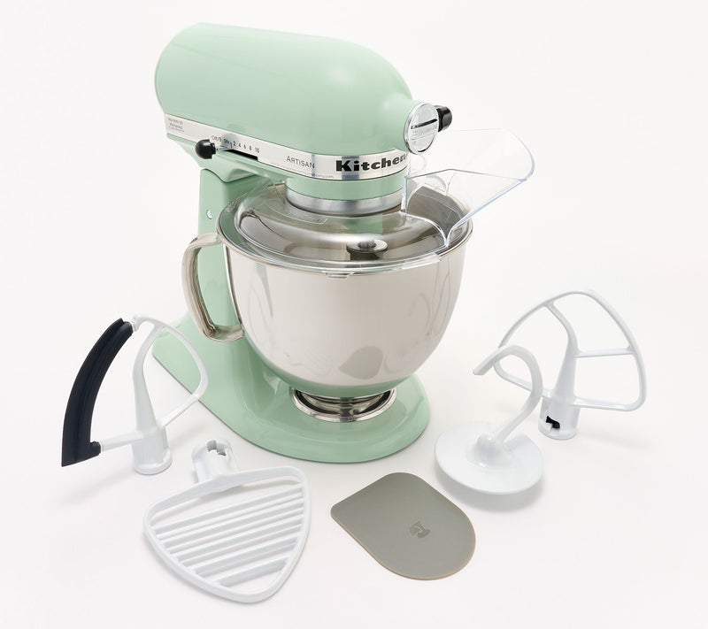 KitchenAid 5-qt Artisan Stand Mixer w/ Pastry Beater and Flex Edge — Main view