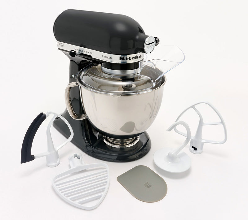 KitchenAid 5-qt Artisan Stand Mixer w/ Pastry Beater and Flex Edge — View 17
